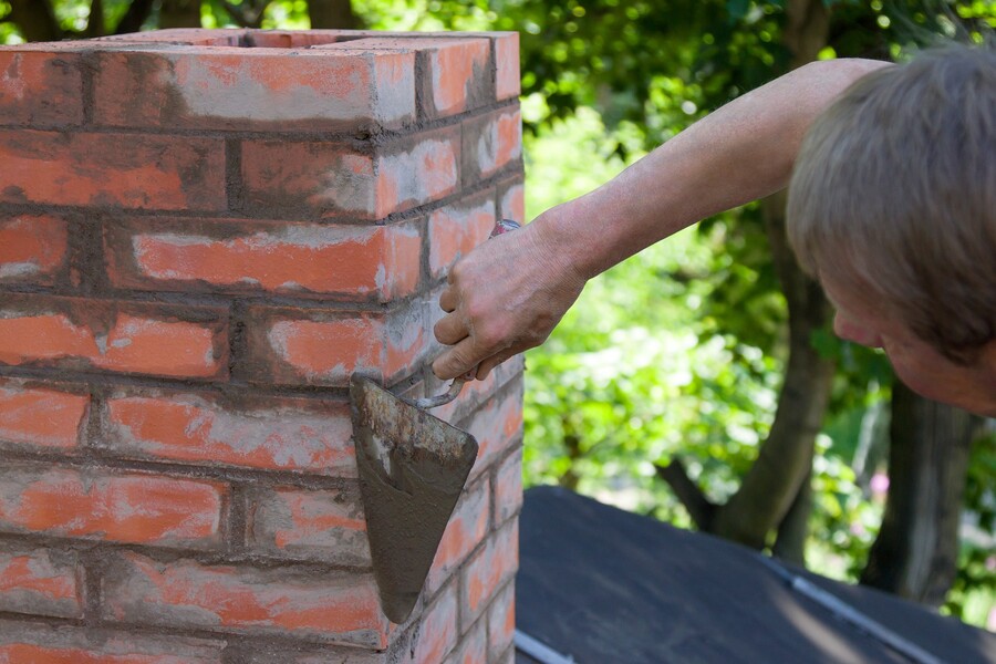 Chimney services by Just Masonry and Roofing