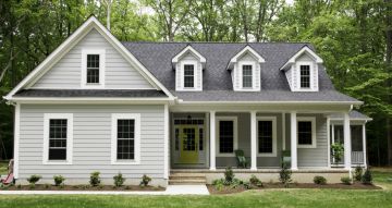 Siding installation by Just Masonry and Roofing